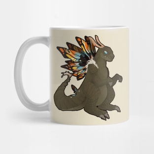 godzilla fly Mug